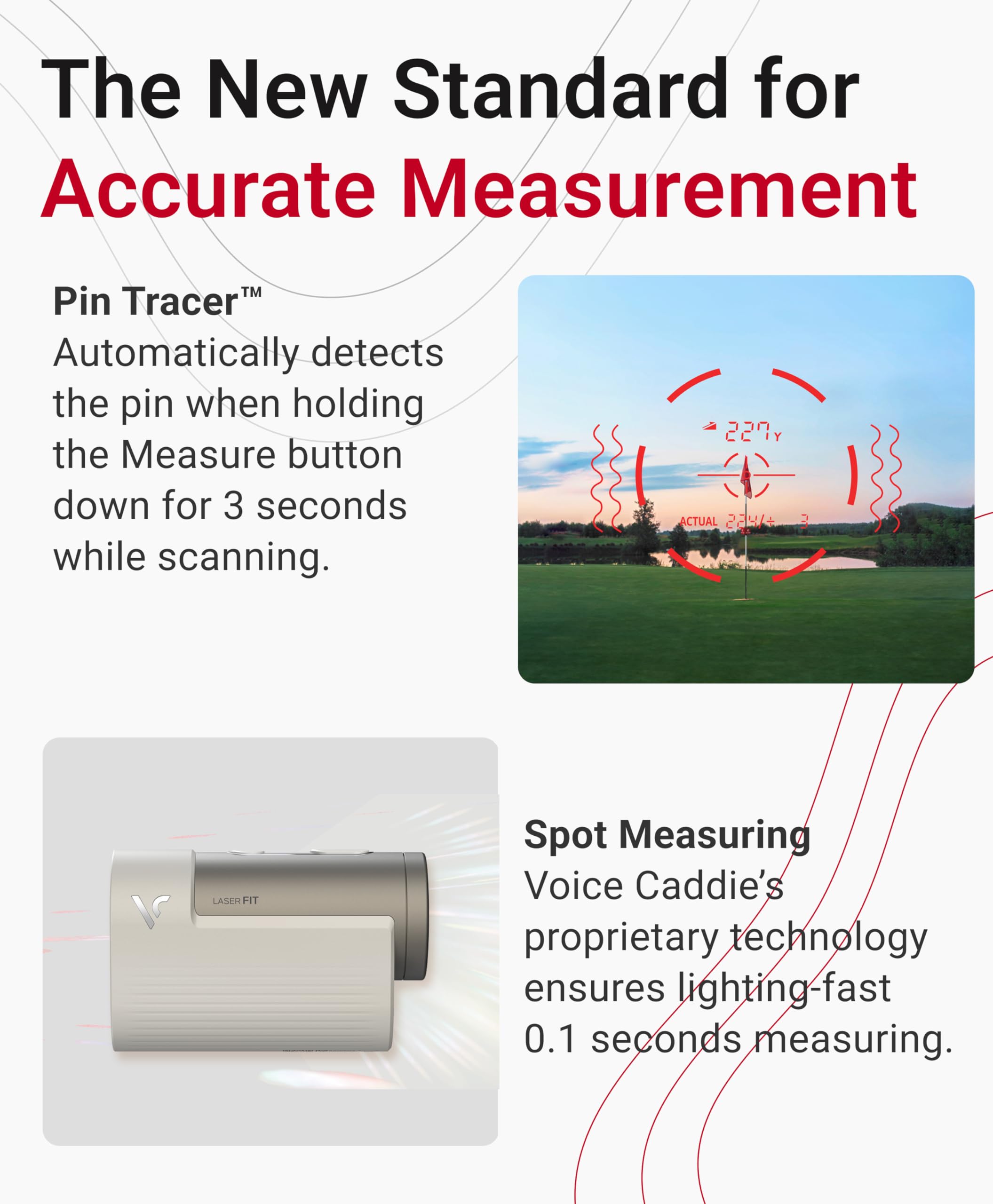 Amazon.co.jp: ボイスキャディ レーザー FIT ゴルフ距離計、スロープ